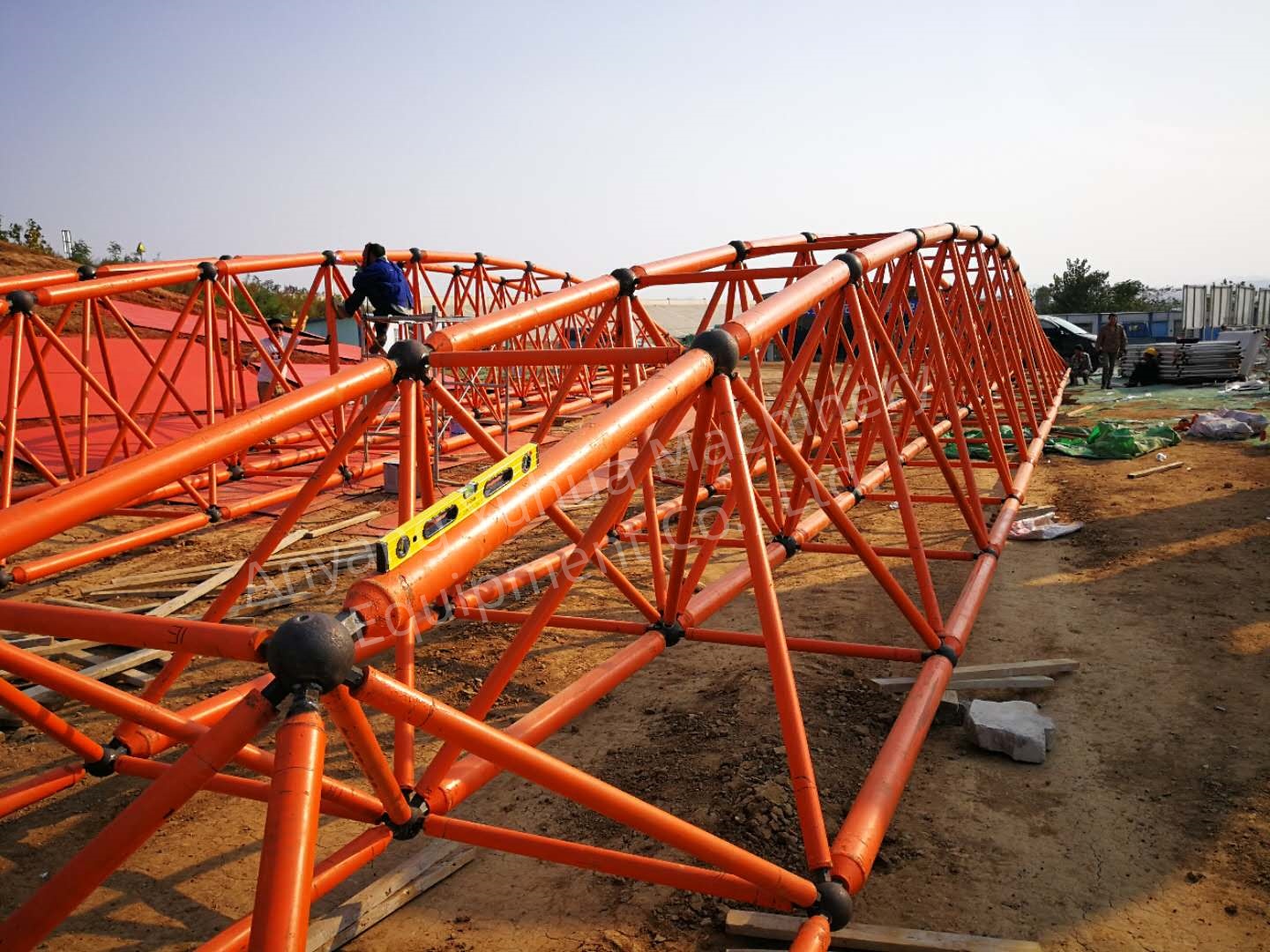 Bridge Deck Paving & Leveling Machine