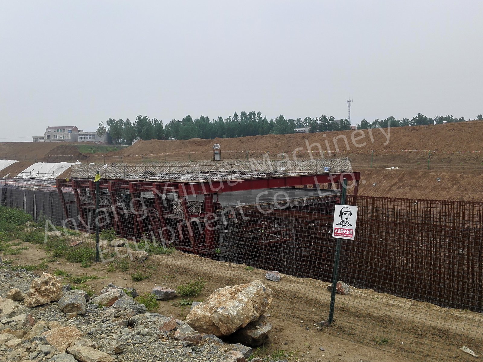 Concrete Lining Trolley